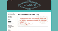 Desktop Screenshot of luludeco.com